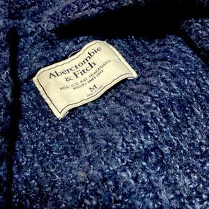 NWOT Blue Knit Abercrombie Cardigan